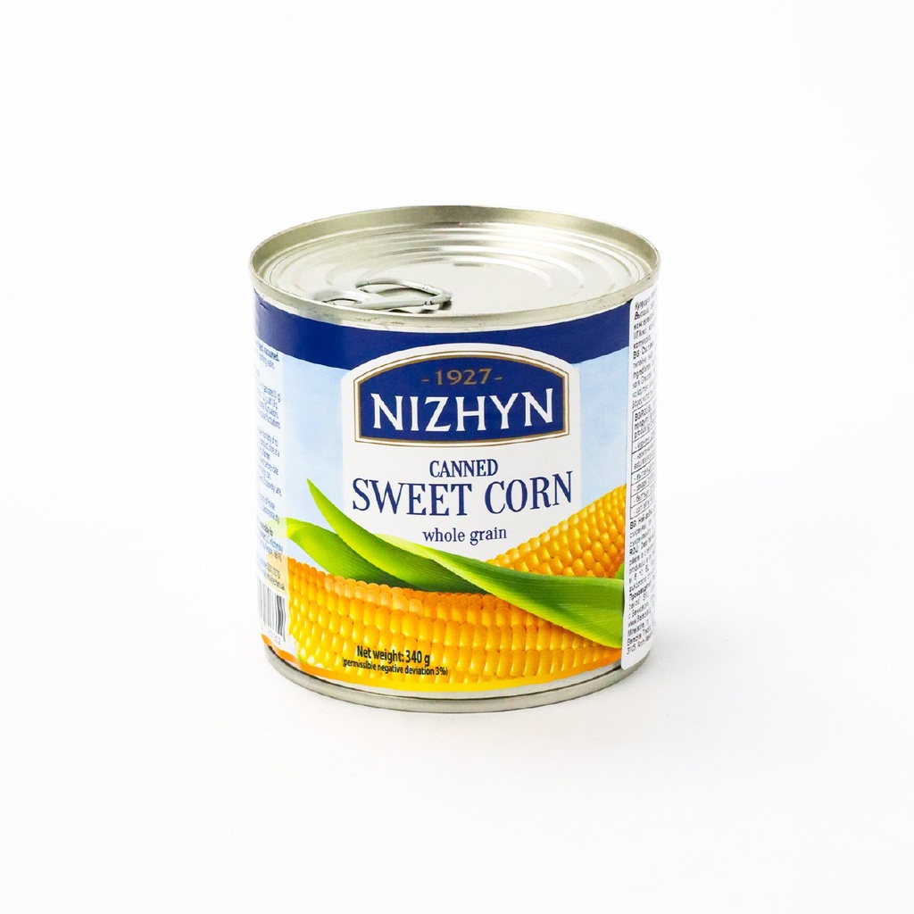 Sweet corn whole grain canned